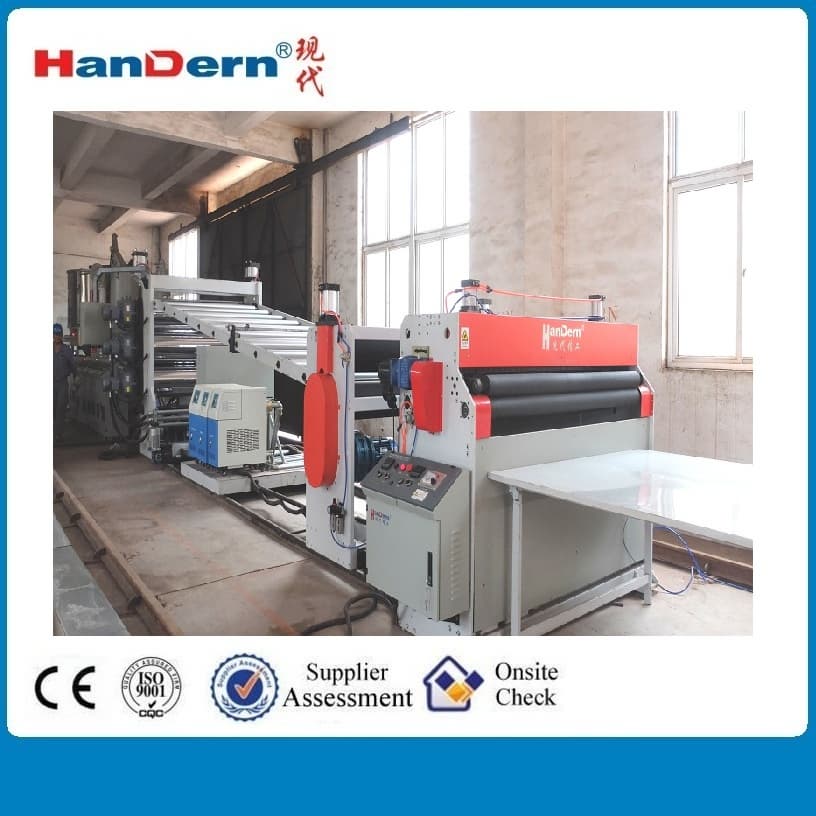 PP Hollow Profile Sheet Extrusion Line_machine